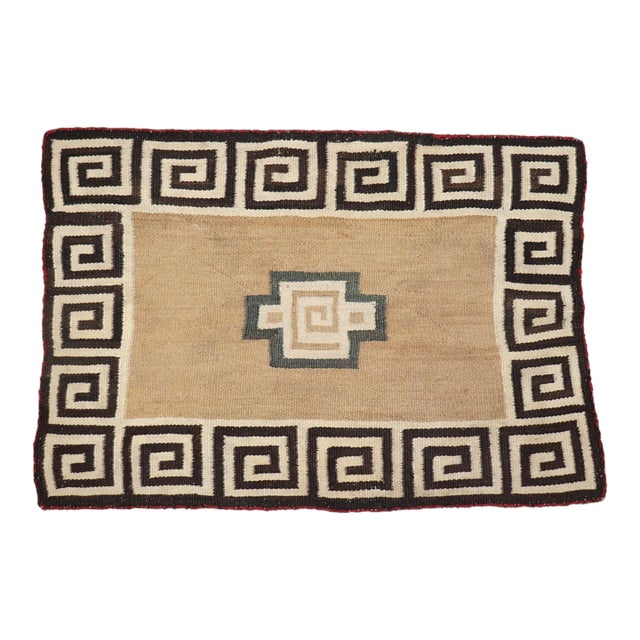 American Camel Color Navajo rug no. j5099 For Sale