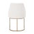 2020s Parissa Dining Chairs, Pearl Velvet & Brushed Gold, Set of 2 For Sale - Image 5 of 7