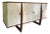 Italian Art Deco Sideboard in Parchment, 1940s For Sale