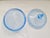 Vintage Elegant Glass Blue Candy Dish With Lid For Sale - Image 4 of 4
