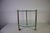 French Brass and Glass Bar Cart, 1950s For Sale - Image 6 of 12