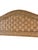 Vintage Arched Wicker Wall Mirror With Basket-Weave Crest and Braided Frame For Sale - Image 11 of 12