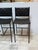 Mermelada Estudio for Cb2 Woven Leather Counter Stools, Pair For Sale - Image 10 of 12