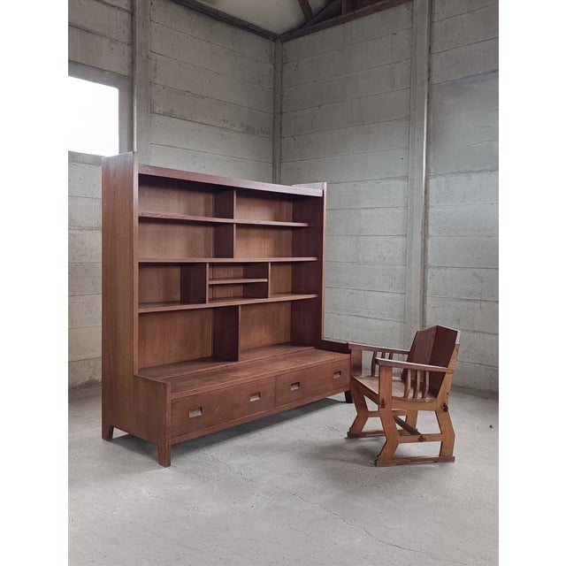 Modernism, like other movements/trends, didn't happen overnight. this early dutch modernist bookcase with two large...