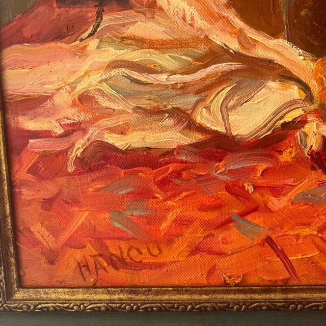 2000 - 2009 2000s Still Life Oil Painting on Canvas Framed by Liviu Hancu For Sale - Image 5 of 8