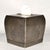 Metal 20th Century Embossed Handmade Silver Steel Tissue Box Cover Arts & Crafts For Sale - Image 7 of 16