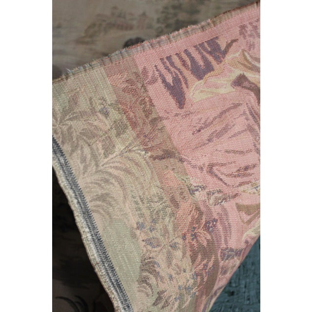 Antique 1920s or Earlier Garden Scene Tapestry in the Style of Rubens For Sale - Image 11 of 12