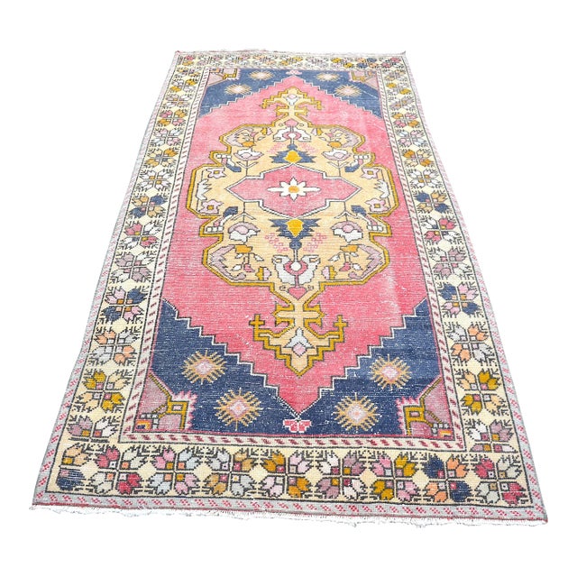 1960s Floor Anatolian Rug For Sale