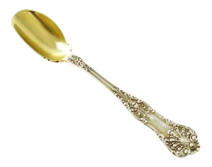Antique Theodore B Starr Sterling Silver Gilt Dominick & Haff New Kings Cheese Scoop