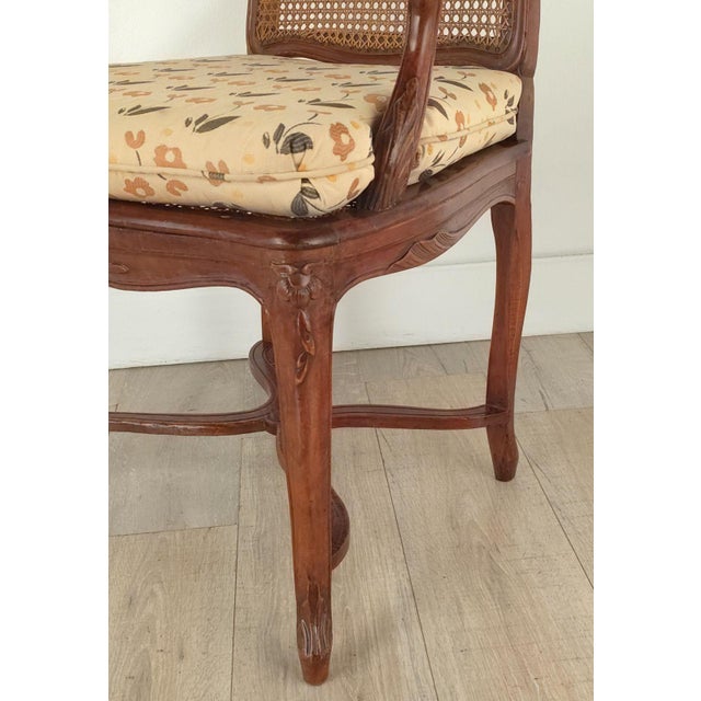 Pair of French Régence-Style Armchairs, 19th Century. Two Pairs Available For Sale - Image 11 of 12