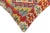 2000 - 2009 Shabby Chic Turkish Rees Hand Woven Kilim Pillow For Sale - Image 5 of 8