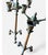 Early 20th Century Antique French Renaissance Gothic 19th Century 16” Claw Foot 3 Light Candelabras For Sale - Image 5 of 5