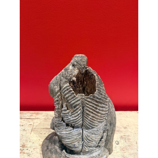 Asian Vintage Buddha Head For Sale - Image 3 of 3