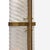 Brass Impressive Venetian Glass and Brass Mirror With Lighting, Murano, Italy For Sale - Image 8 of 9