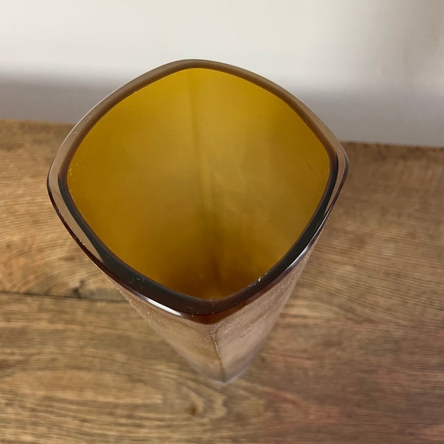 Vase in Satin-Finish Murano Glass by Nason & Moretti, 1990s For Sale - Image 6 of 9