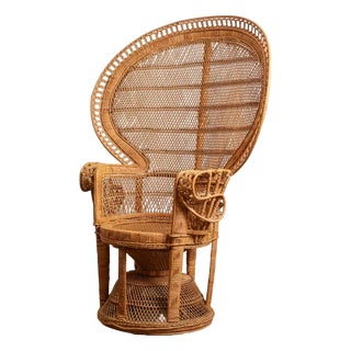 Vintage Peacock Chair For Sale