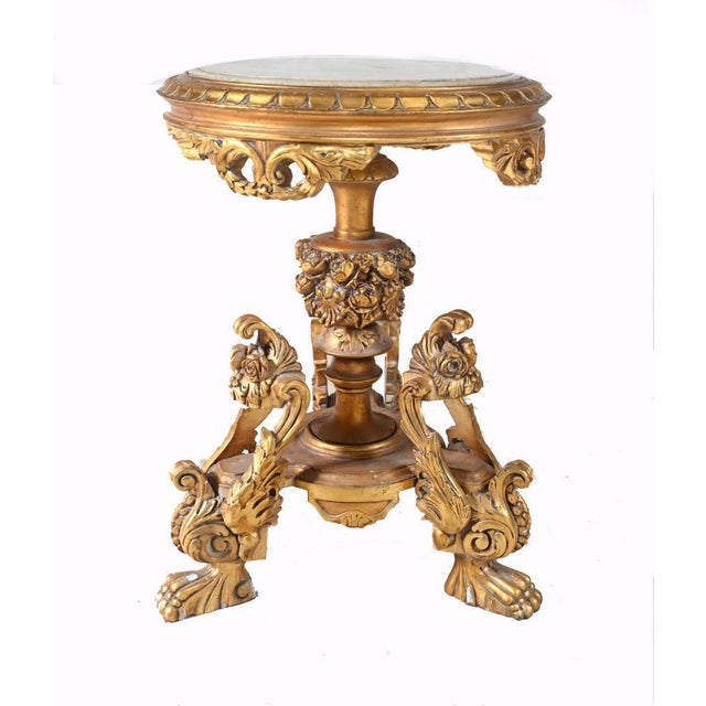Italian Rococo Side Tables, Set of 2 For Sale - Image 6 of 9