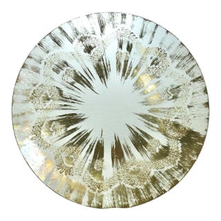1960s Mid-Century Modern Dorothy Thorpe Atomi Glass Tray For Sale