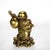 Cast Brass Laughing or Travelling Buddha Figurine C1900 For Sale - Image 4 of 5