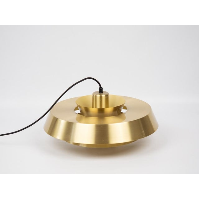 1960s Vintage Danish Nova Pendant Lamp by Jo Hammerborg for Fog & Mørup, 1963 For Sale - Image 5 of 13