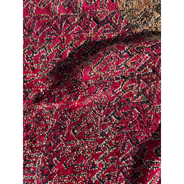 Vintage Berber Moroccan Rug, 1990 For Sale - Image 6 of 11