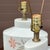 Vintage Mar-Kel Ceramic Floral Lily Table Lamps - a Pair For Sale In Philadelphia - Image 6 of 12