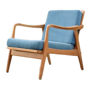 Mid-Century Beech and Ash Armchair from Gustav Bergmann Möbel, 1960s