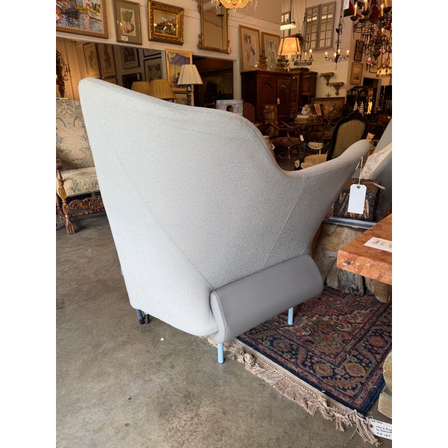 1980s Vintage Postmodern Club Chair For Sale - Image 5 of 8