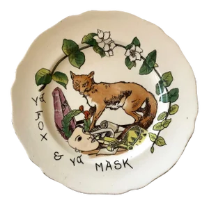 Copeland Fox and Mask Plate