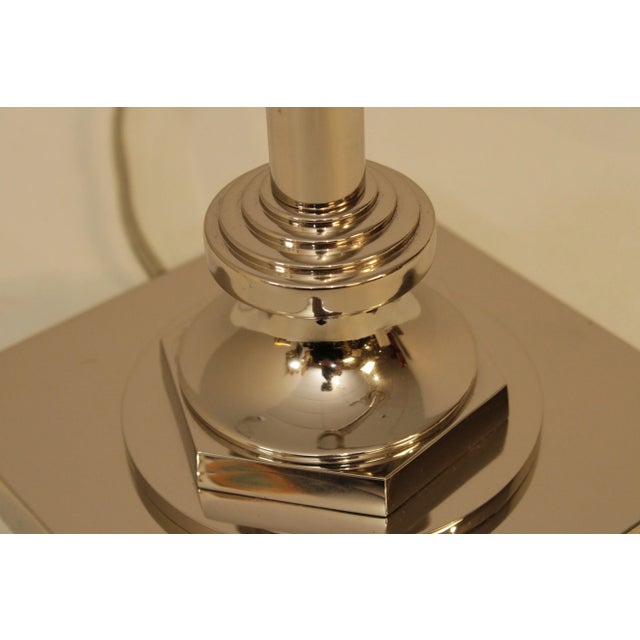 Vintage Chrome Swing Arm Desk Lamp For Sale - Image 12 of 13