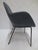 Animal Skin Walter Knoll Sheru Armchair in Black Leather (New) For Sale - Image 7 of 8