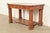 Antique Victorian Carved Tiger Oak Writing Desk or Library Table, Circa 1890s For Sale - Image 13 of 13