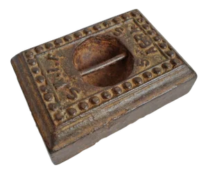 Antique India Iron Scale Weight