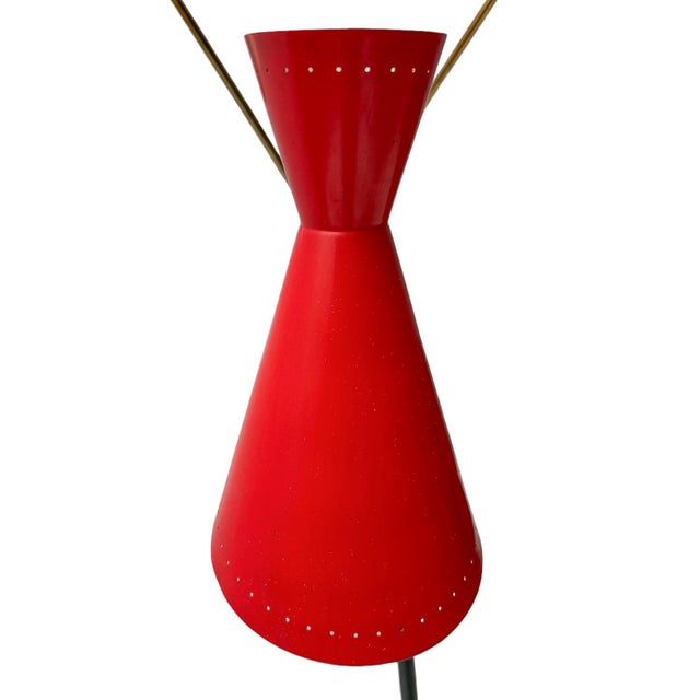 Mid-Century Modern Triënnale Floor Lamp by J.J.M. Hoogervorst for Anvia, 1950s For Sale - Image 16 of 18