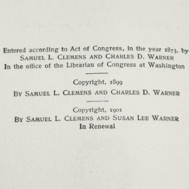 Antique 20-volume collection of the works of Mark Twain, published by Harper & Brothers, New York and London in the early...