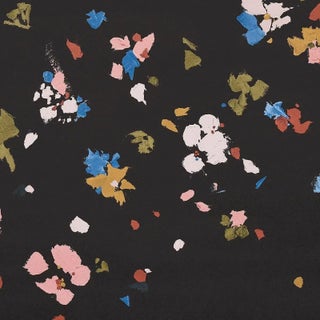 Sample - Schumacher x Backdrop Fairfarren Wallpaper in Dark Multi For Sale