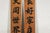 Wood Chinese 1920s Lacquered Calligraphy Signs with Hand-Carved Characters - A Pair For Sale - Image 7 of 12
