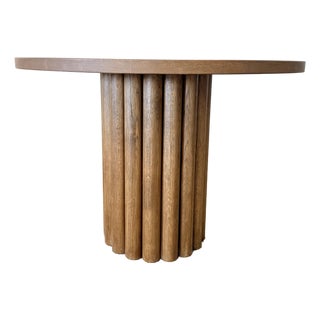 Lavene Dining Table in Montana Brown Finish 42" For Sale