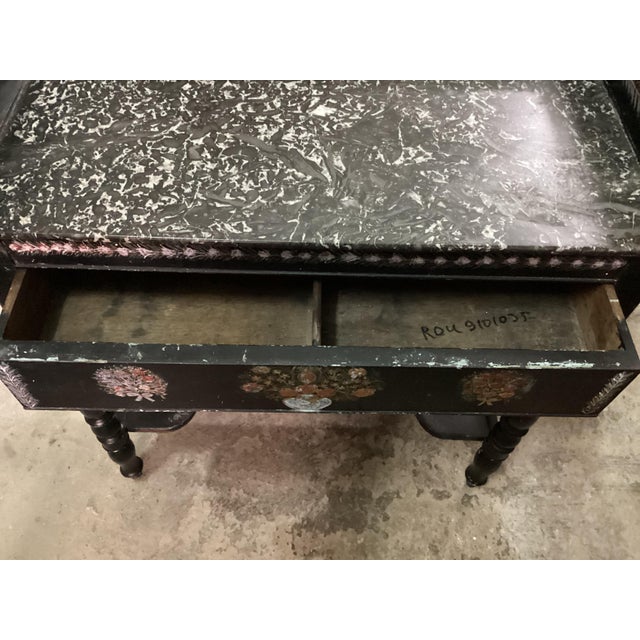 Louis Philippe Mobile Bathroom Dressing Table, 1850s For Sale - Image 10 of 14