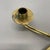 Modern Brutalist Brass and Leather Candleholder in the style of Auböck, 1950s For Sale - Image 9 of 18