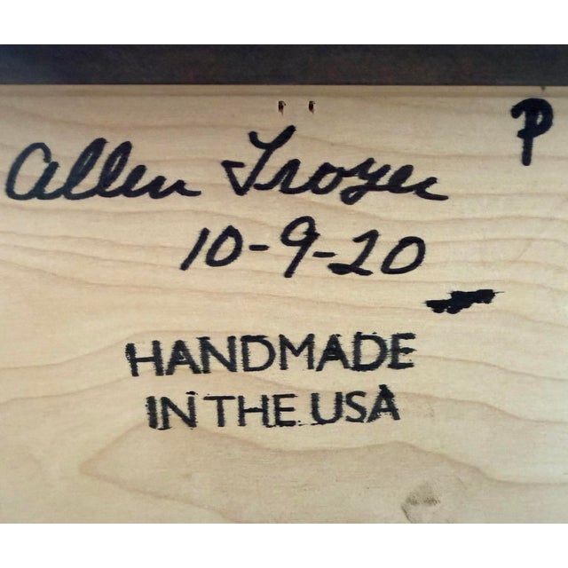 Caperton Furnitureworks Pair of Handmade Solid Cherry Nightstands For Sale - Image 9 of 12