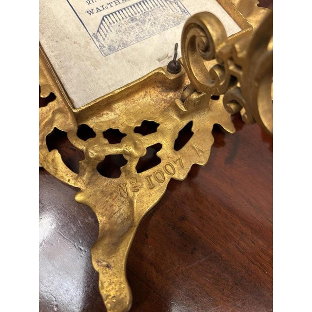 Art Noveau Gilt Bronze Photo Frame For Sale - Image 9 of 10