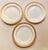Minton for Tiffany & Co. Bone China Dinner Plates, Raised Gold Gadroon Border, Set of 3 | C. 1904 For Sale - Image 12 of 18