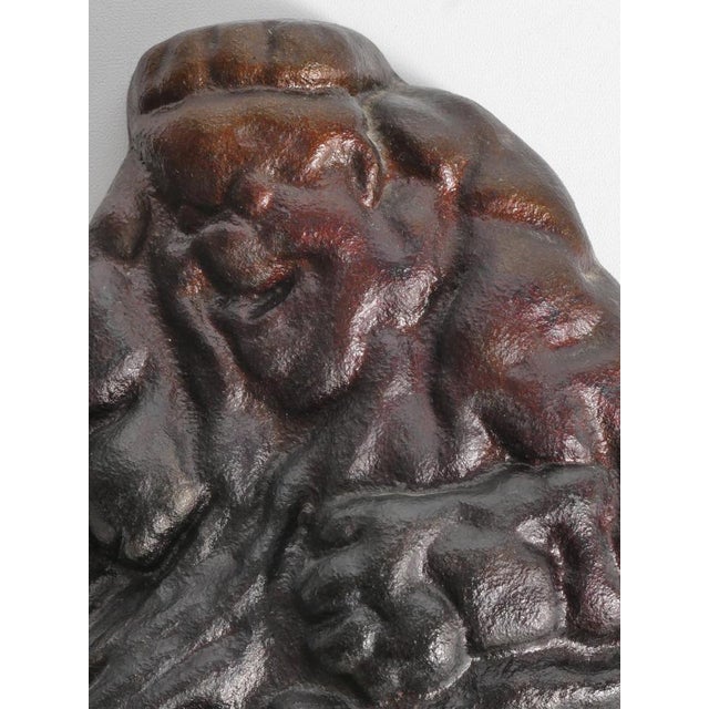 Metal Cast Iron Relief of The Troll and the Princess by Christian Eriksson For Sale - Image 7 of 12