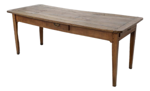 French Provincial Fruitwood Farm Table