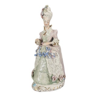 Cordey China Co. Porcelain French Figure, #5061, Circa 1940's For Sale