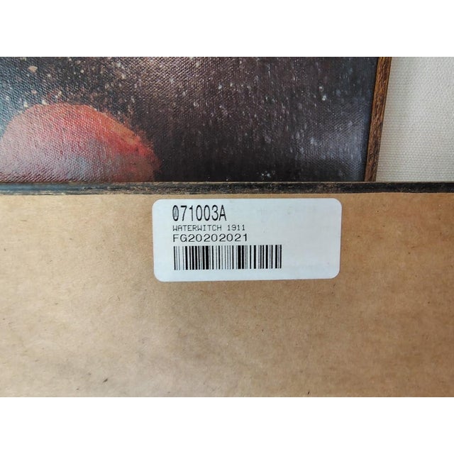 Brown A Pair of Mahogany Framed Black and White Sail Boat Photophy For Sale - Image 8 of 10