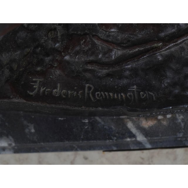 Frederic Remington Wicked Pony Bronze Cowboy Sculpture For Sale - Image 15 of 15