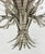Remains Lighting "Plume" Antique Nickel & Glass 12-Arm Chandelier, Labeled For Sale - Image 9 of 18