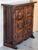 19th Century Narrow Catalan Spanish Baroque Carved Walnut Credenza or Buffet For Sale In Miami - Image 6 of 12